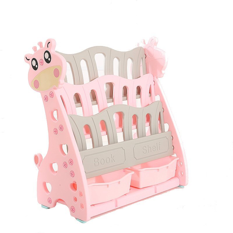 Nichiduta Organizator pentru carti si jucarii Giraffe Pink
