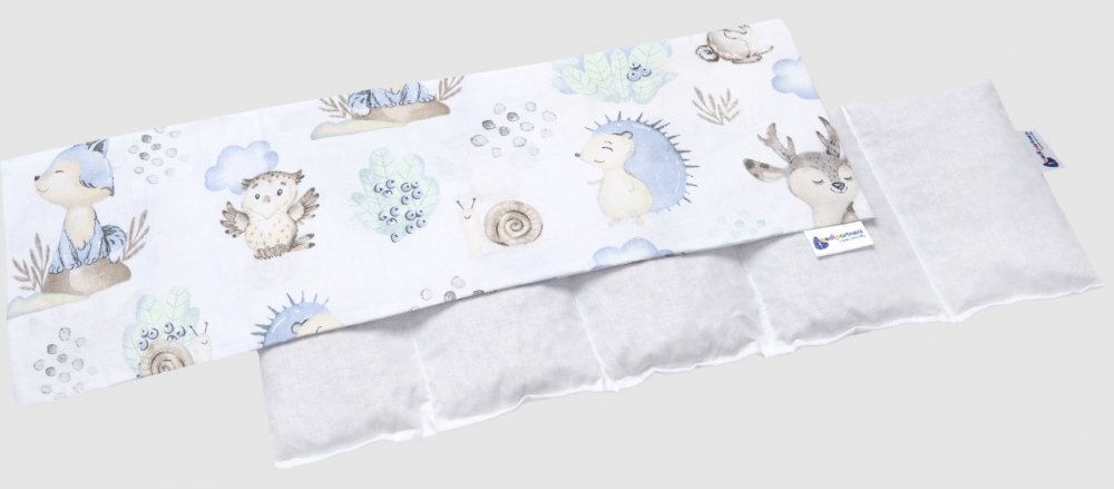 Nichiduta Pernuta anticolici umpluta cu samburi de cirese Blue Hedgehog 20x60 cm