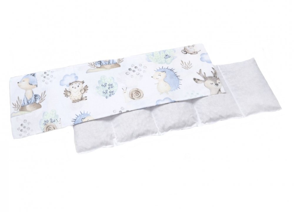Nichiduta Pernuta anticolici umpluta cu samburi de cirese Blue Hedgehog 20x60 cm