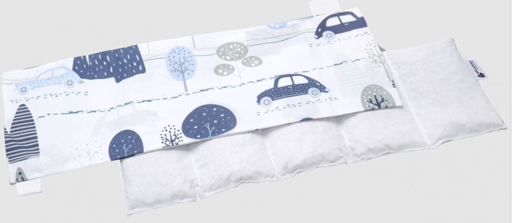 Nichiduta Pernuta anticolici umpluta cu samburi de cirese Retro Cars 20x60 cm