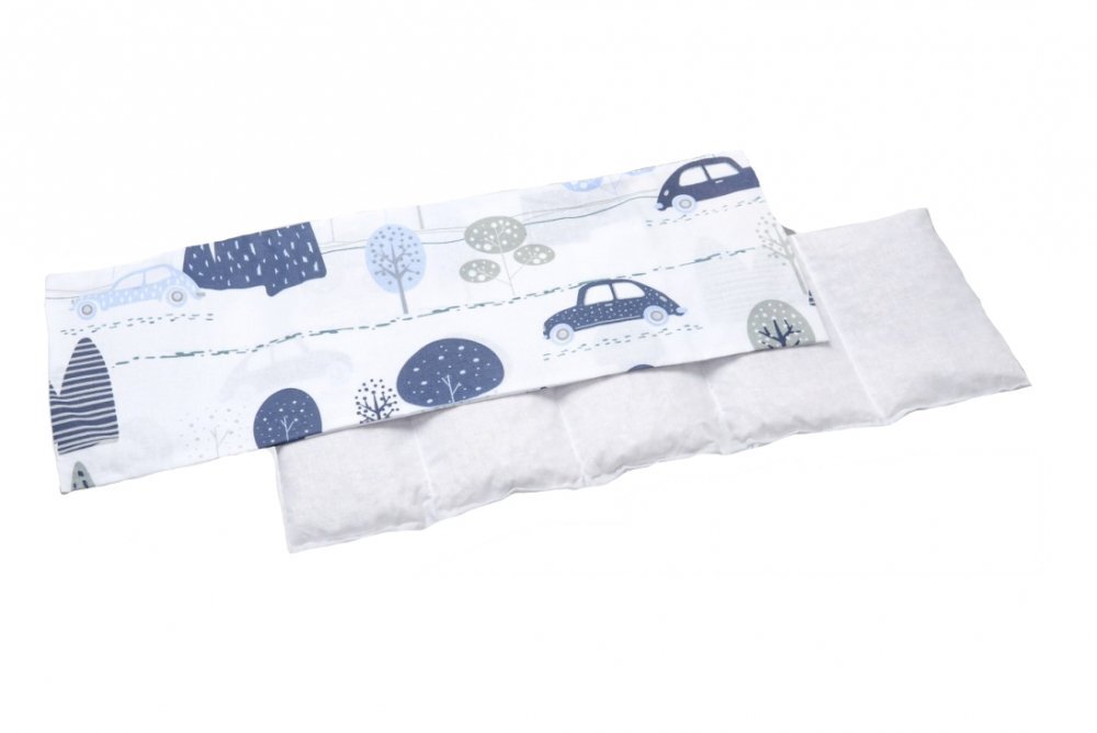 Nichiduta Pernuta anticolici umpluta cu samburi de cirese Retro Cars 20x60 cm