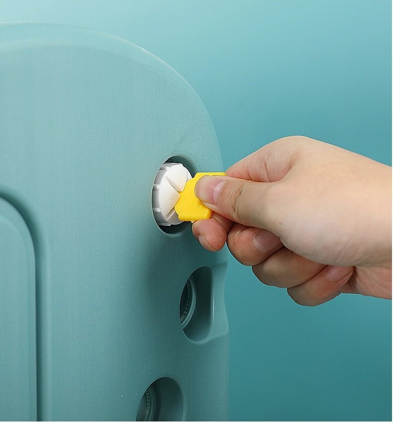 Nichiduta Raft organizator jucarii pentru copii Tree Green cu 4 cutii si 6 rafturirobust cu margini rotunjiteideal pentru acasacrese si gradinite