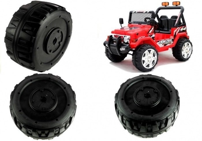 Nichiduta Roata din plastic pentru masinuta electrica Jeep Drifter