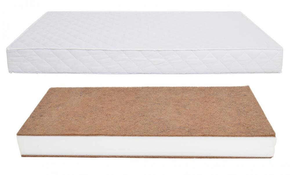 Nichiduta Saltea cu husa detasabila din microfibra Cocos Comfort + 120x60x14 cm