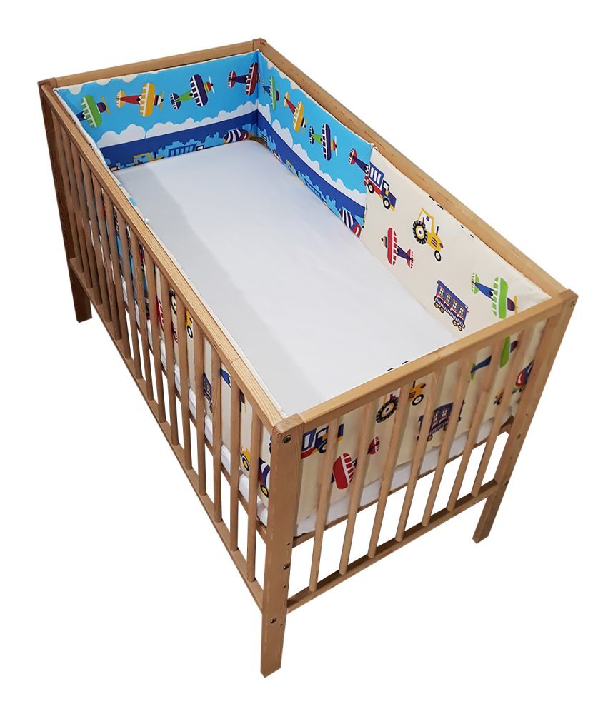 Nichiduta Set aparatori laterale pentru patut 120 x 60 cm Travel