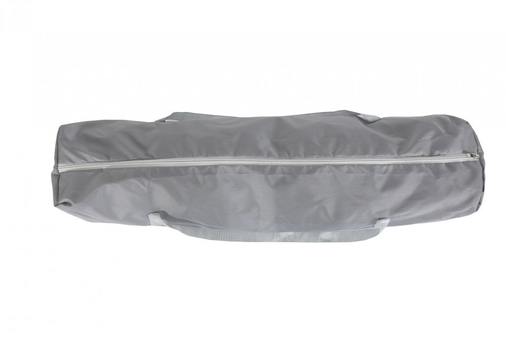 Nichiduta Tarc de joaca pentru copii Light Grey 200 x 200 x 64cm cadru metalic pereti din plasa covoras din spuma cu doua fete 4 inele ajutatoare si 100 bilute incluse