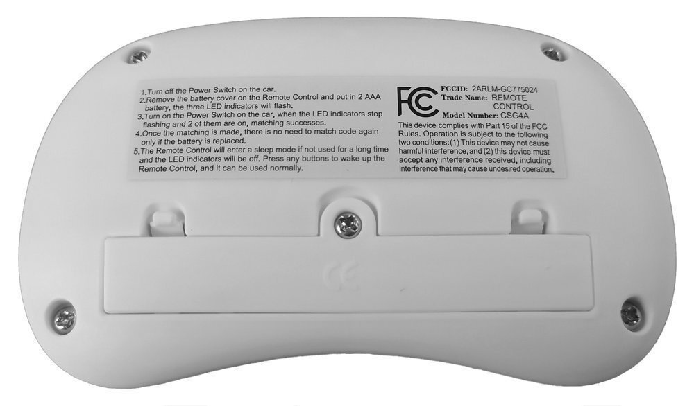 Nichiduta Telecomanda 2.4Ghz pentru masinute electrice cu acumulator