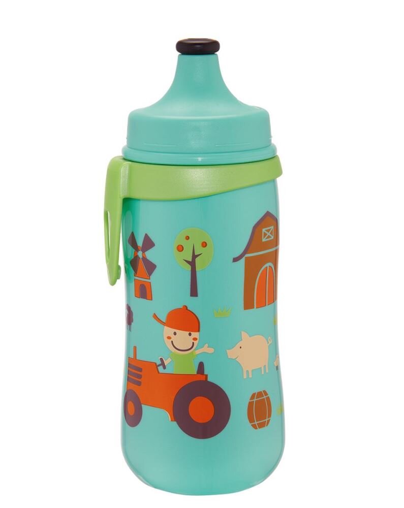 NIP Cana Kids Cup Boy PP 330 ml antipicurare cu clip de prindere 18+ luni