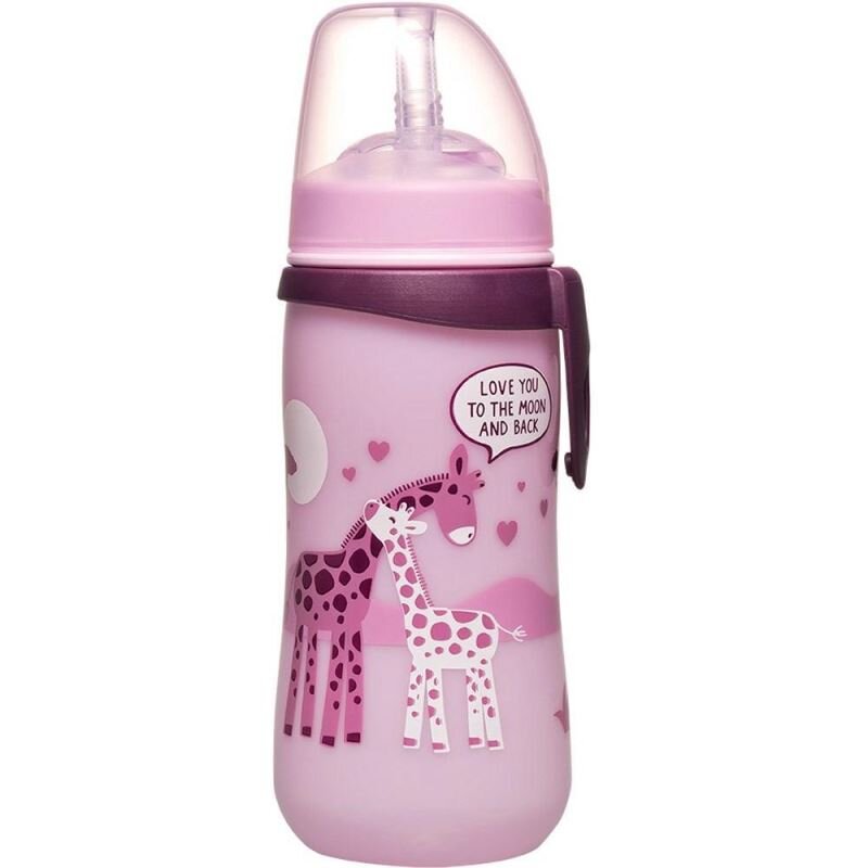 NIP Cana Straw Cup Girl cu clip si pai de baut