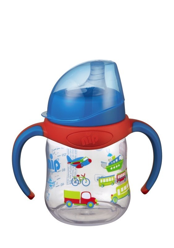 NIP Canuta Training Bottle Boy 150 ml PP 6+ luni