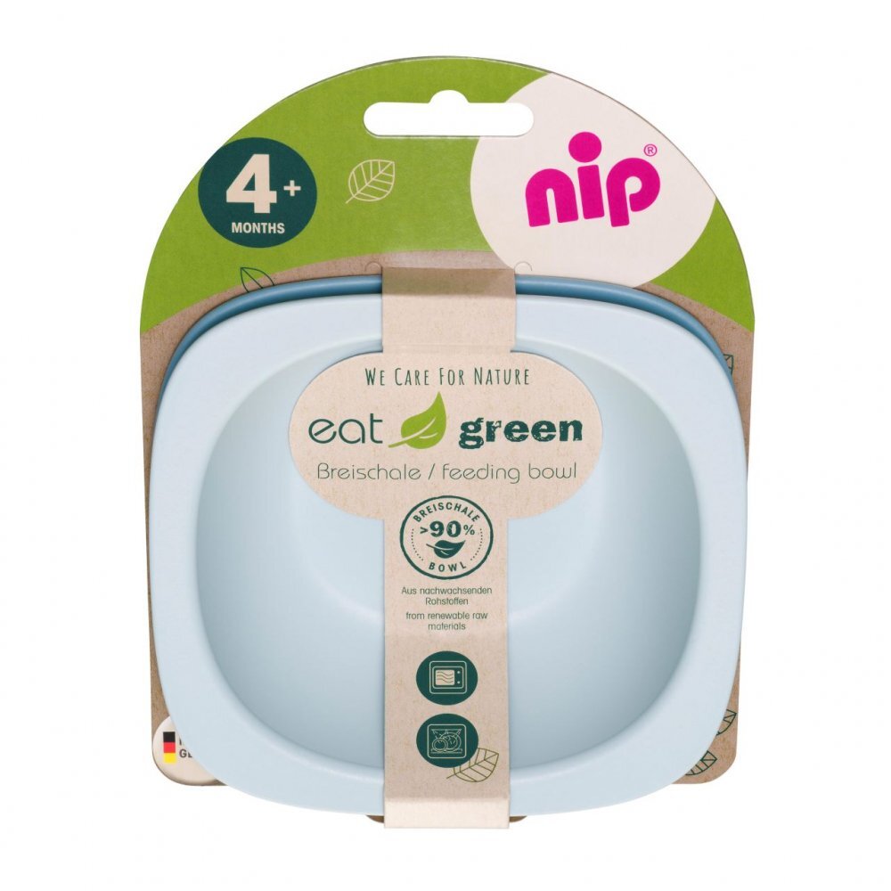 NIP Set 2 castroane pentru mancarea copiilor Eat Green 37065