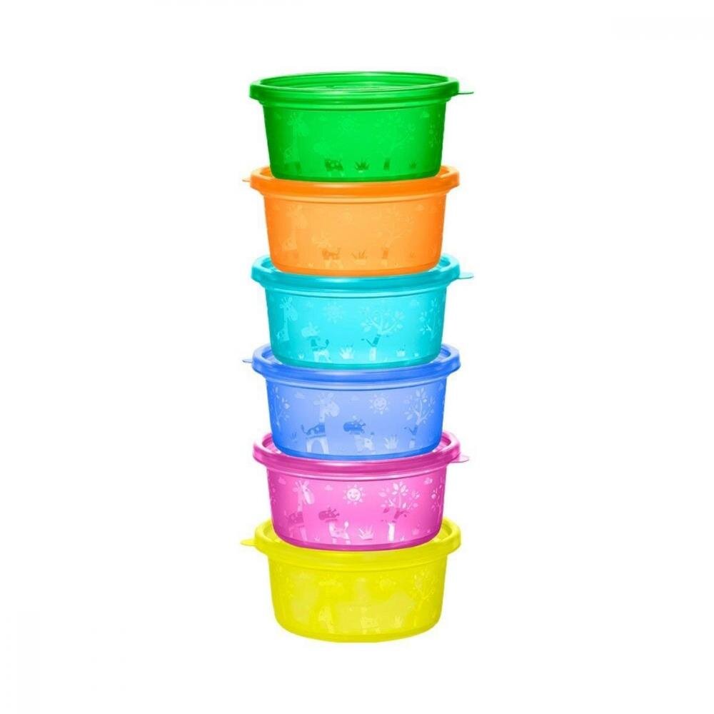 NIP Set 6 boluri cu capac pentru alimente 0+ 37063