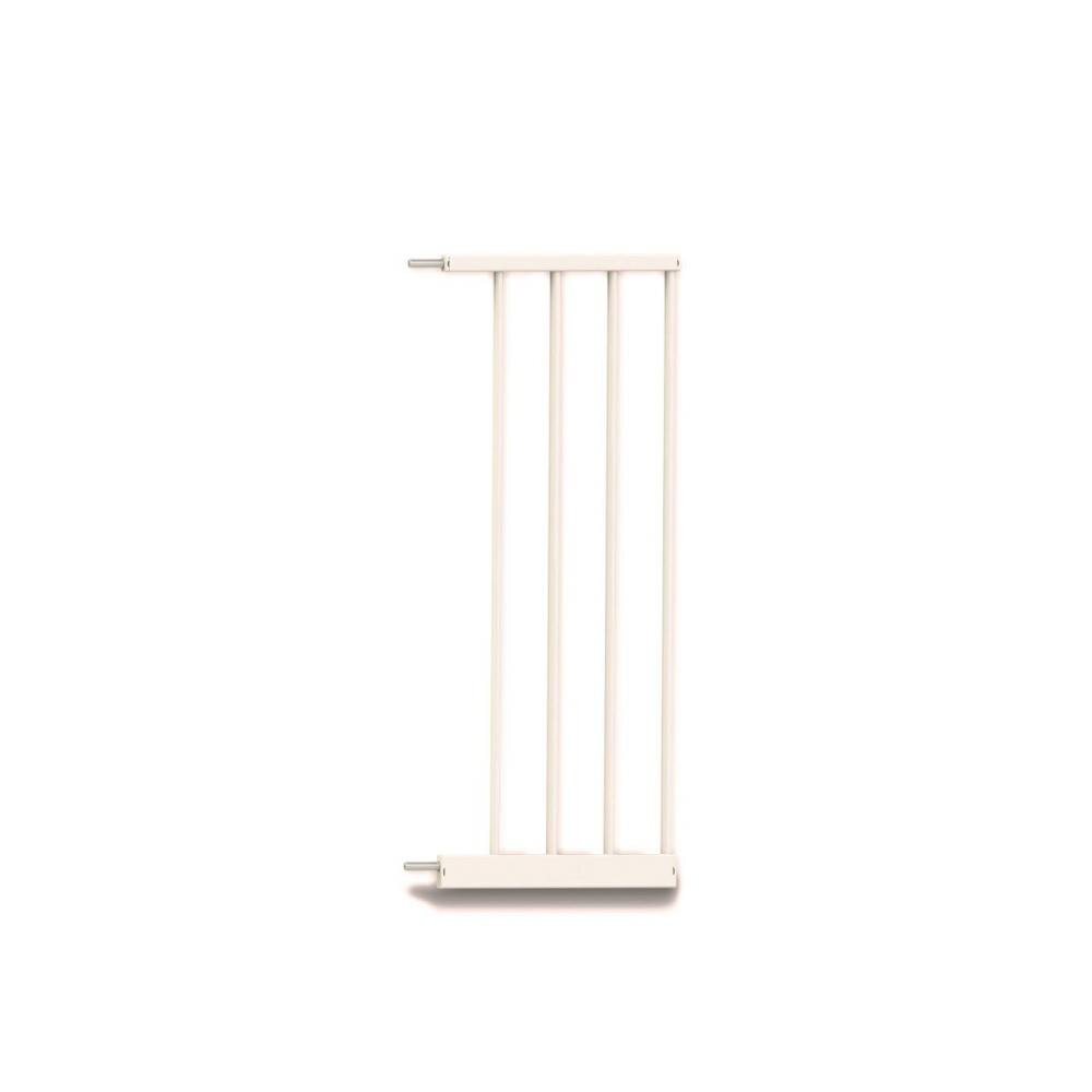 NOMA Extensie poarta de siguranta metal alb 28 cm N93972