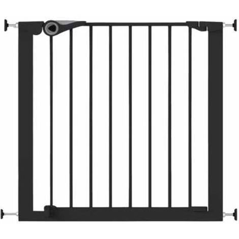 NOMA Poarta de siguranta Easy Fit presiune 75-82 cm metal negru N94313