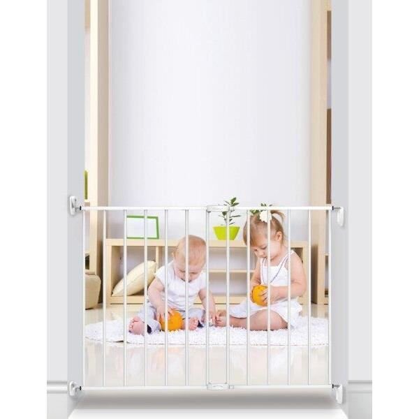 NOMA Poarta de siguranta extensibila 62 - 102 cm metal alb N93361