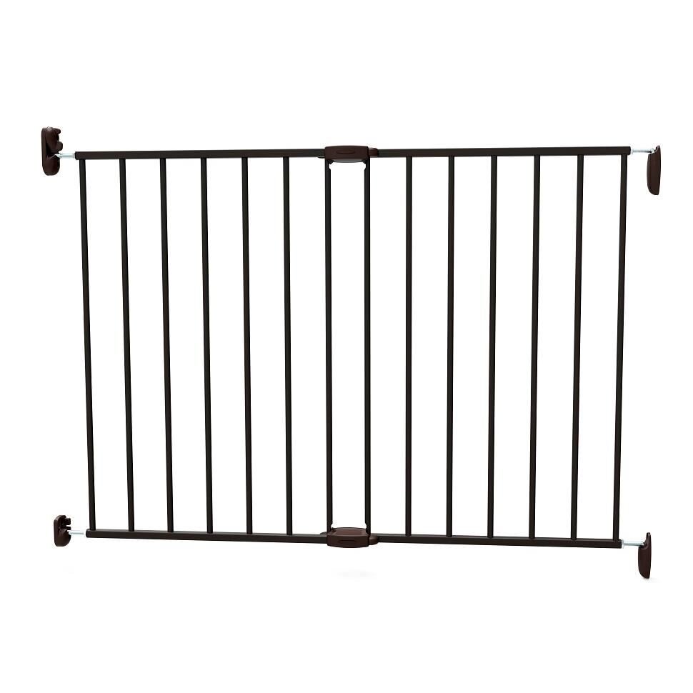 NOMA Poarta de siguranta extensibila 62 - 102 cm metal negru N93330