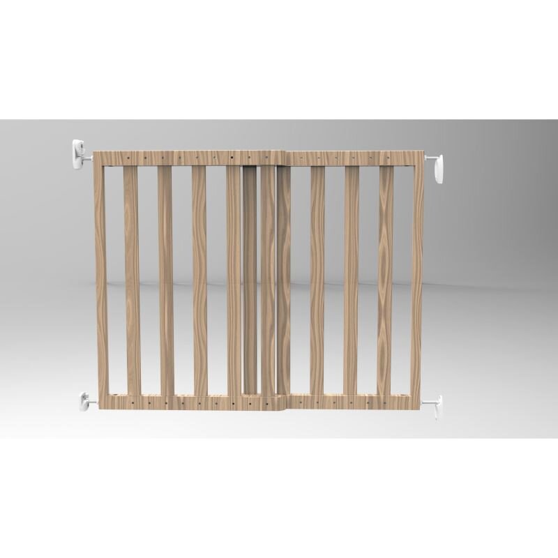 NOMA Poarta de siguranta extensibila 64 - 100 cm lemn natur N93729
