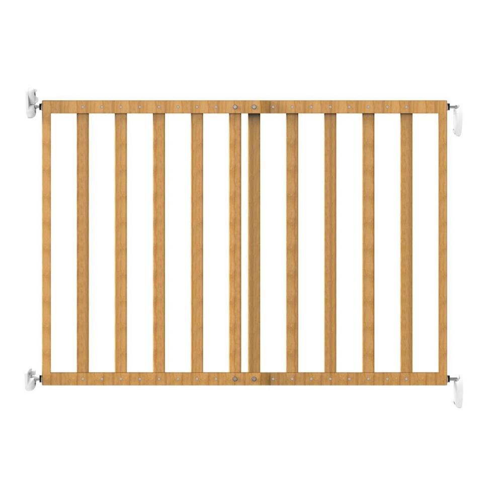 NOMA Poarta de siguranta extensibila 64 - 100 cm lemn natur N93729