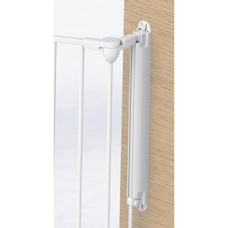 NOMA Tarc de siguranta modular cu 3 panour metal alb N94054