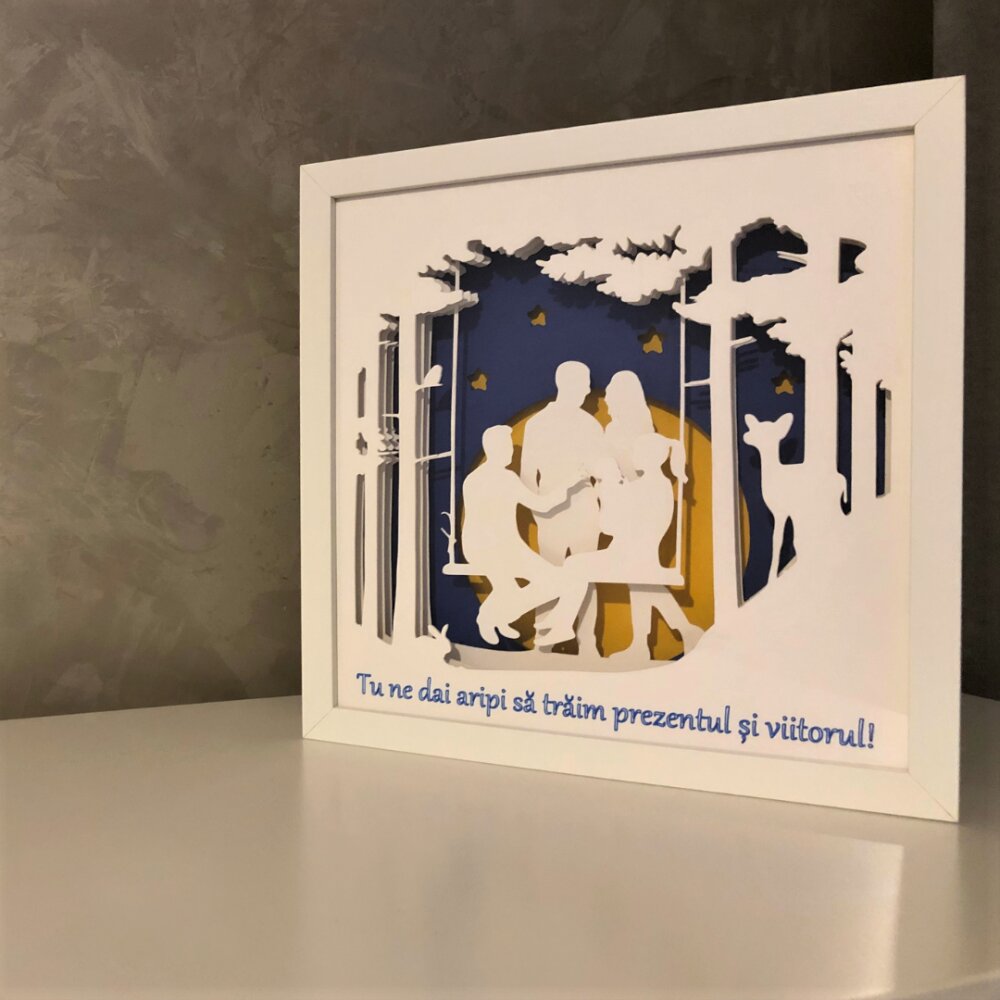 Noorhandmadeatelier Tablou luminos Bunici 010