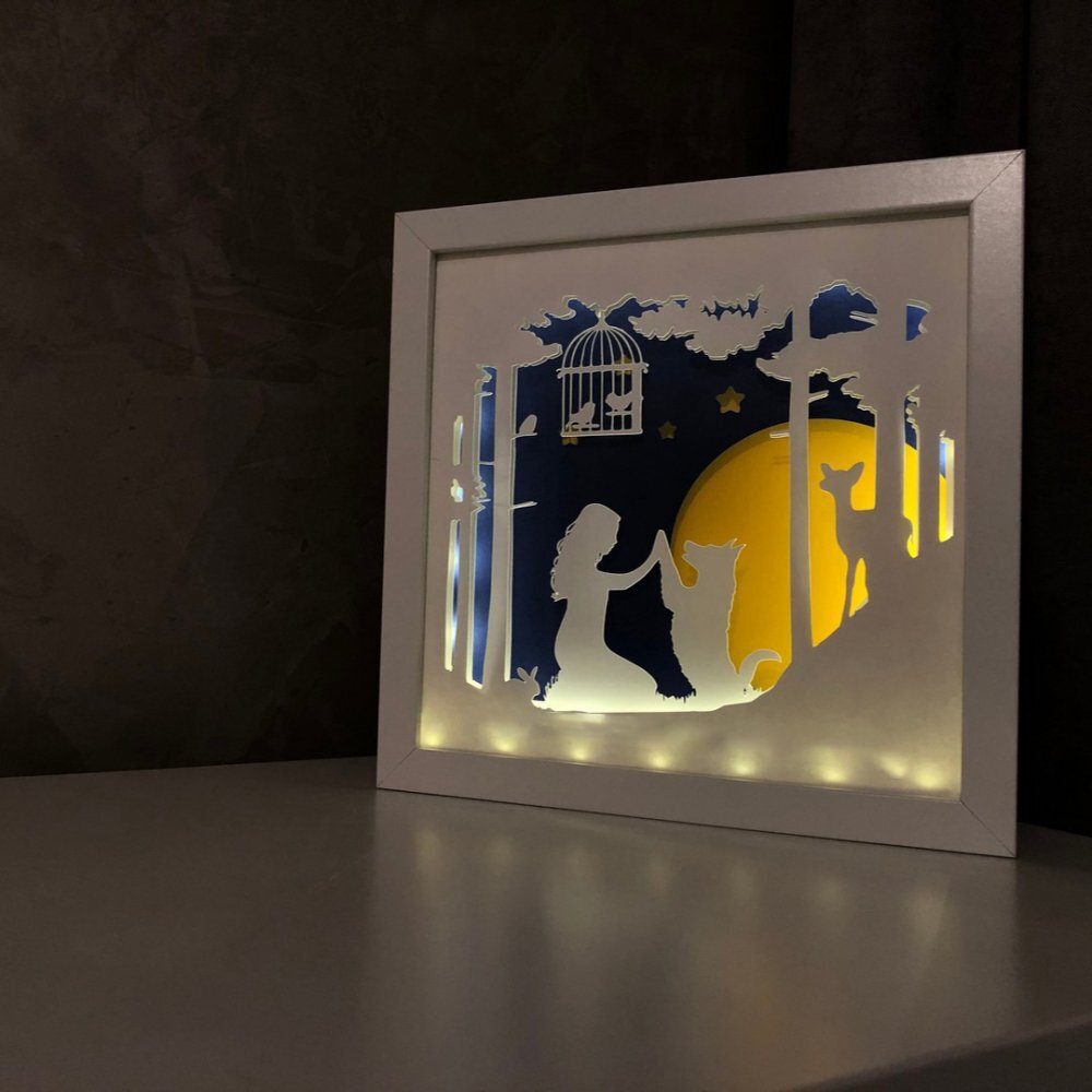 Noorhandmadeatelier Tablou luminos Caine 005