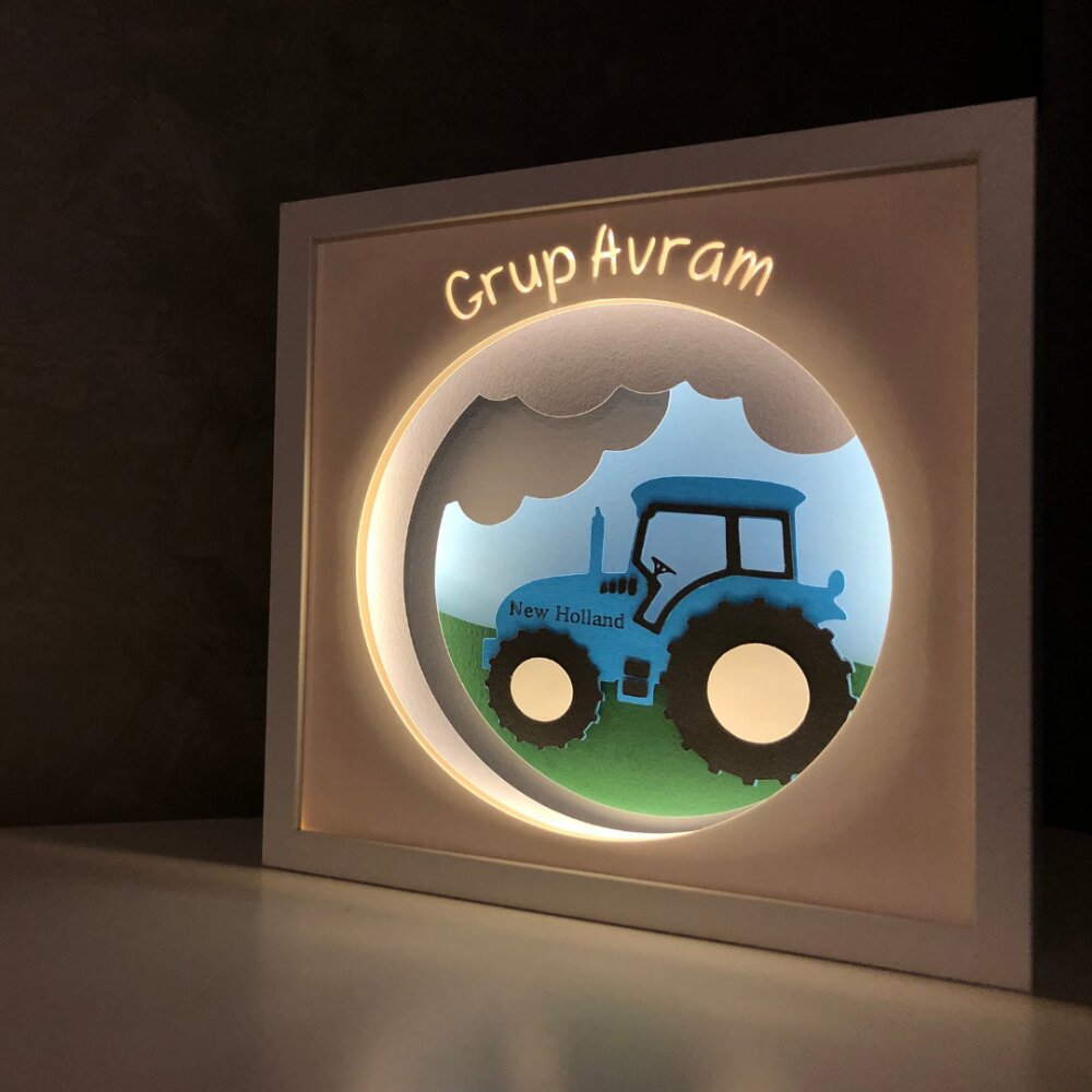 Noorhandmadeatelier Tablou luminos Logo 027