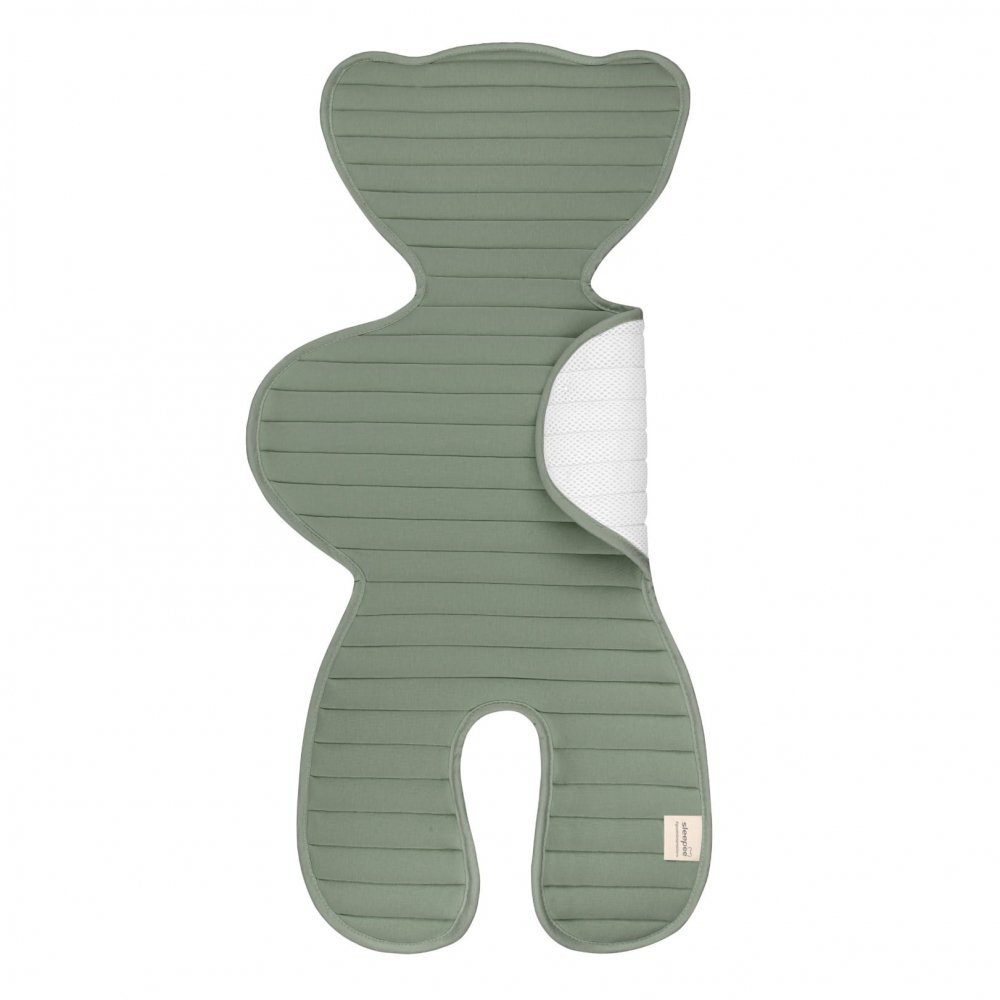 Nor Pufos Insert antitranspiratie pentru scaun auto 3D Ocean green Universal Sleepee