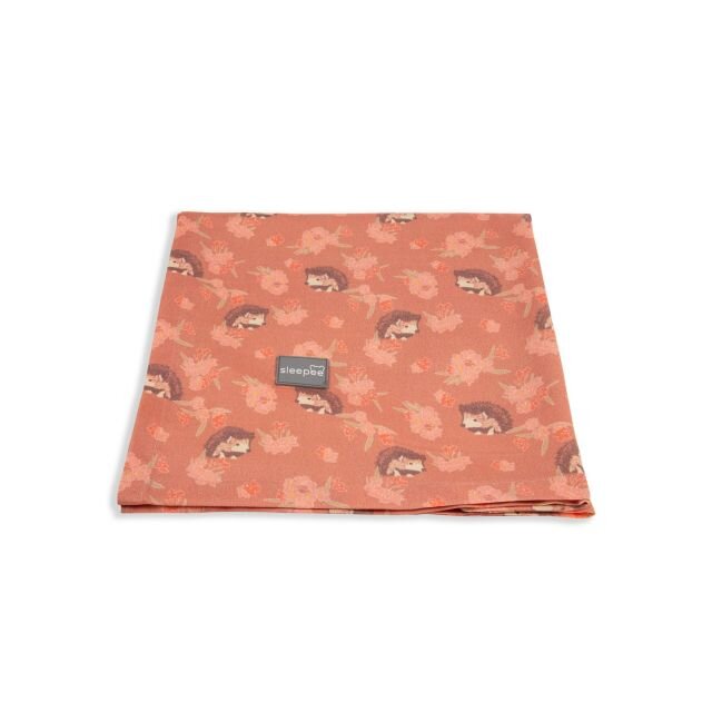 Nor Pufos Paturica muselina din bambus 120x120 cm Vintage Animals Arici Sleepee