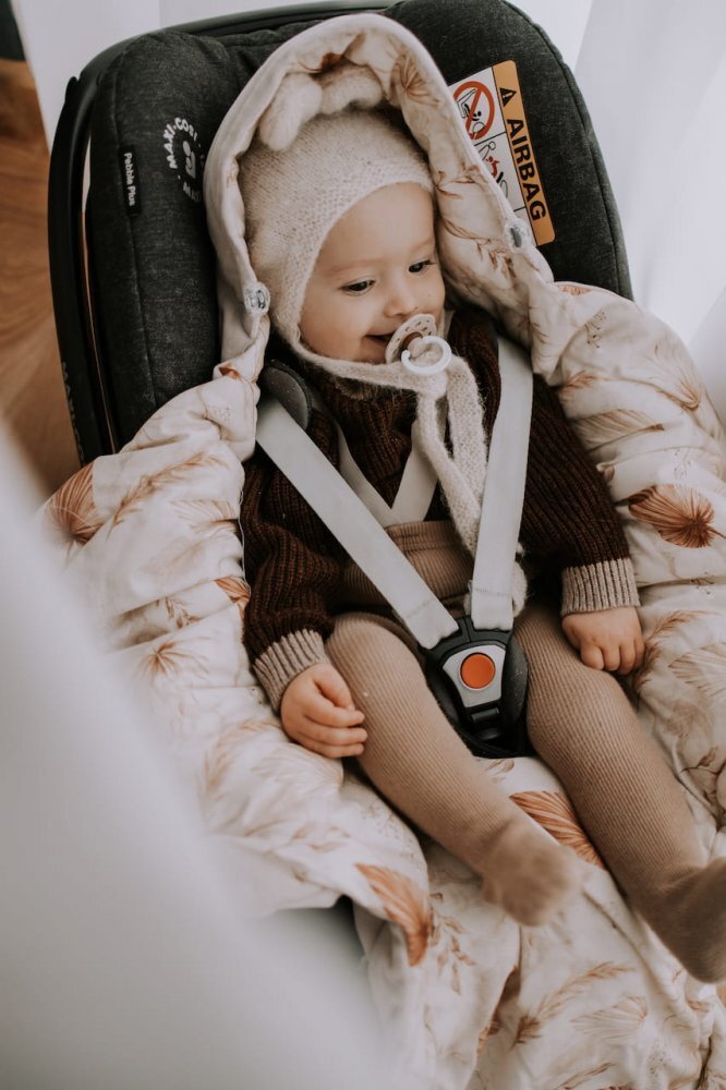 Nor Pufos Paturica universala pentru scoica auto bumbaccatifea Boho Sand Sleepee 3 tog