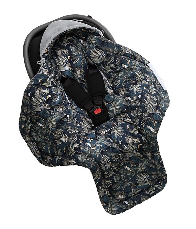 Nor Pufos Paturica universala pentru scoica auto bumbaccatifea Magic Jungle dark blue Sleepee 3 Tog