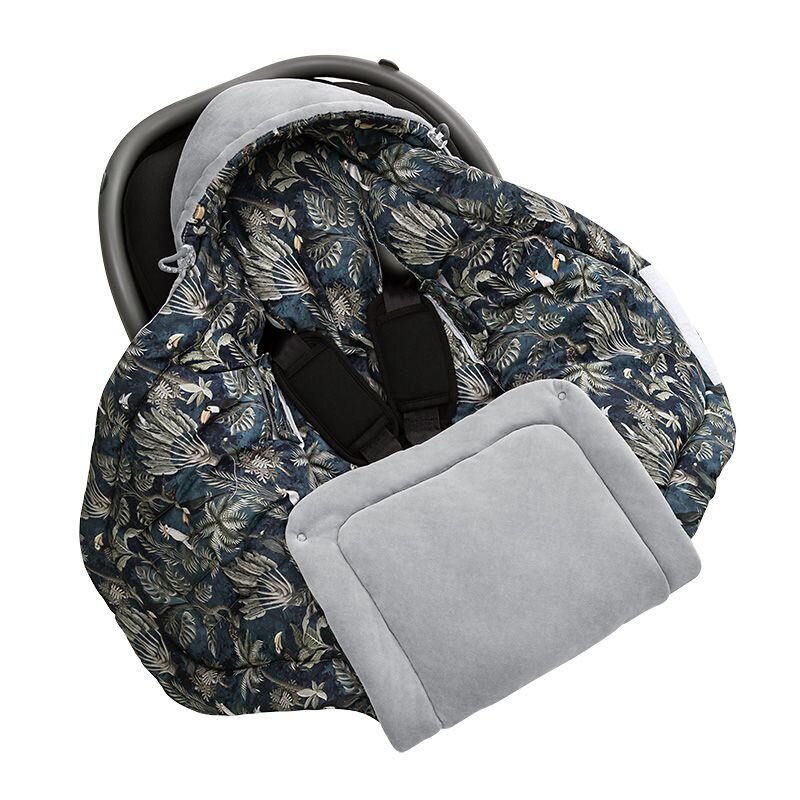 Nor Pufos Paturica universala pentru scoica auto bumbaccatifea Magic Jungle dark blue Sleepee 3 Tog