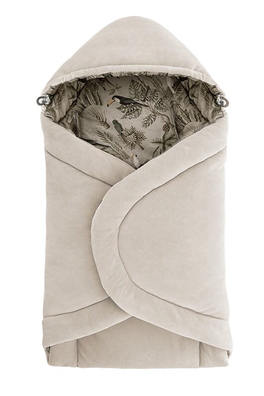 Nor Pufos Paturica universala pentru scoica auto bumbaccatifea Magic Jungle Khaki Sleepee 3 tog