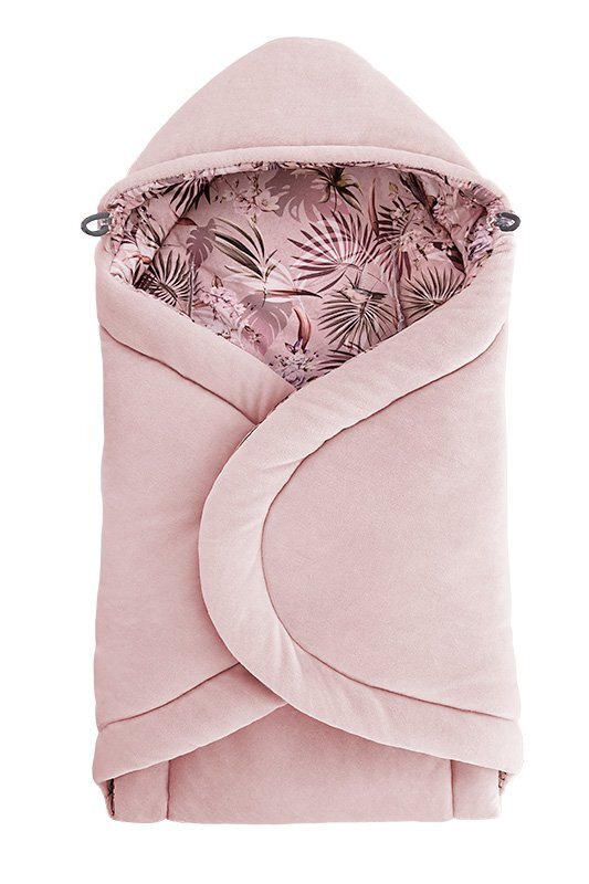Nor Pufos Paturica universala pentru scoica auto bumbaccatifea Magic Jungle Powder Pink Sleepee 3 tog