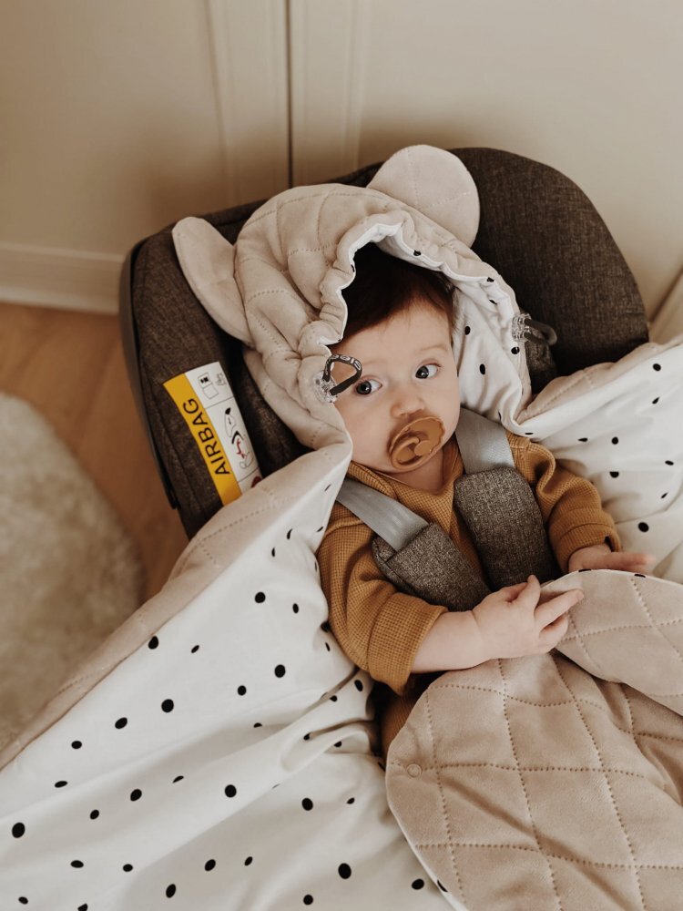 Nor Pufos Paturica universala pentru scoica auto bumbaccatifea Royal baby sand Sleepee 3 Tog