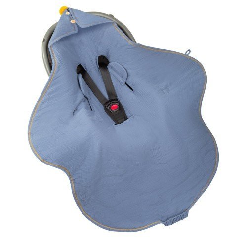 Nor Pufos Paturica universala pentru scoica auto bumbacmuselina Petrol light Sleepee 1.5 Tog