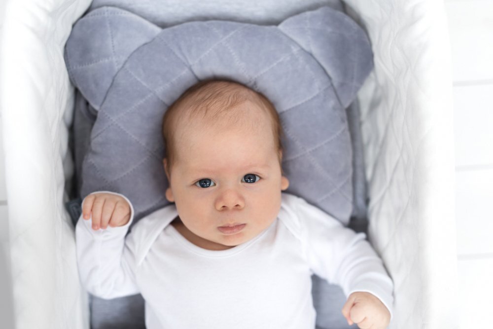 Nor Pufos Perna cu adancitura impotriva plagioencefalie Royal Baby gri Sleepee