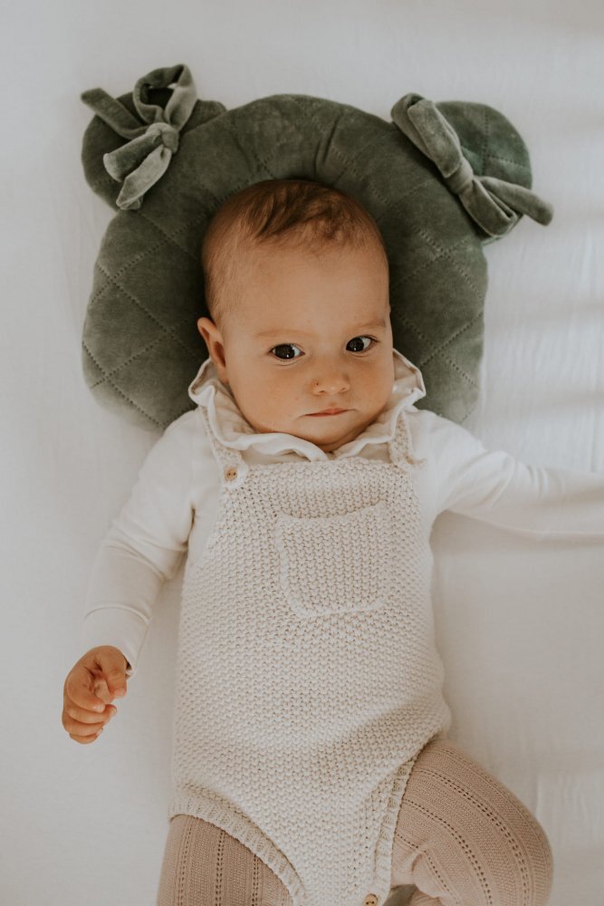 Nor Pufos Perna cu adancitura impotriva plagioencefalie Royal Baby gri Sleepee