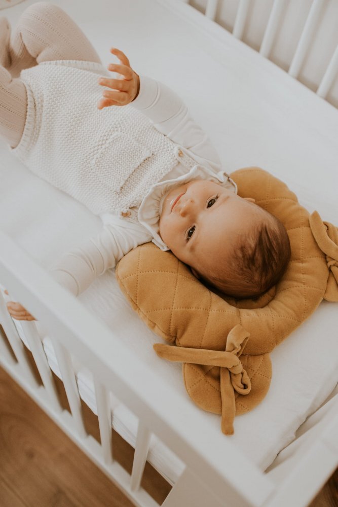 Nor Pufos Perna cu adancitura impotriva plagioencefalie Royal Baby pink Sleepee