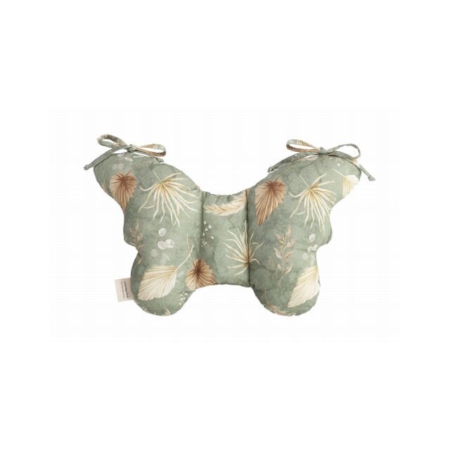 Nor Pufos Perna din bumbac pentru copii Bebe Butterfly Boho Green Sleepee
