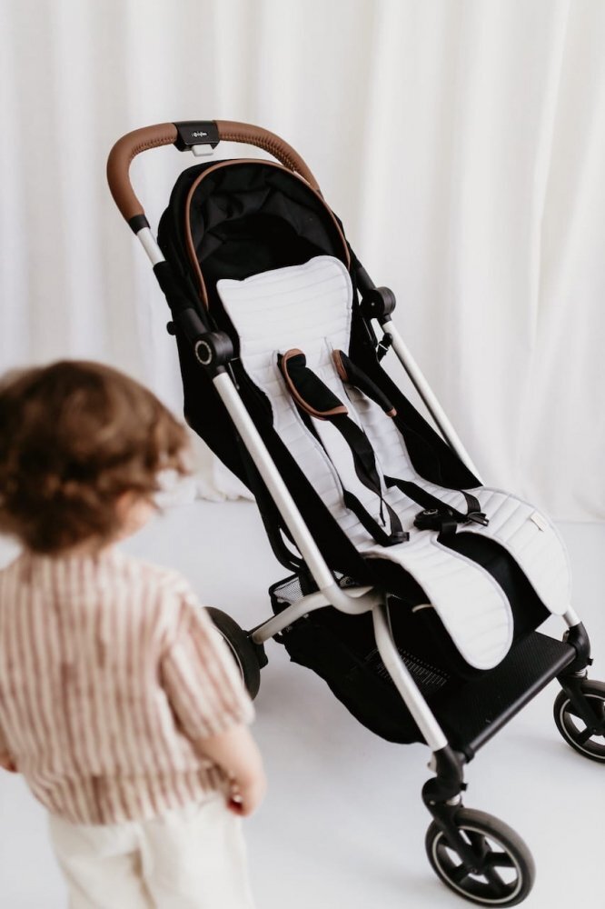 Nor Pufos Protectie antitranspiratie 3D pentru carucior parte sport Gri Sleepee