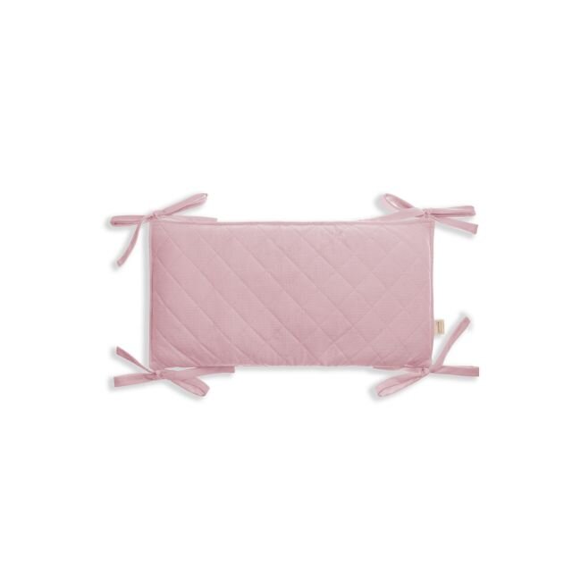 Nor Pufos Protectie laterala din catifea pentru patut 60 cm Rose