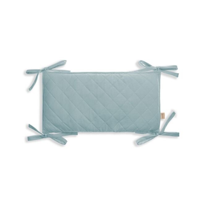 Nor Pufos Protectie laterala pentru patut 60 cm catifea Sage Green