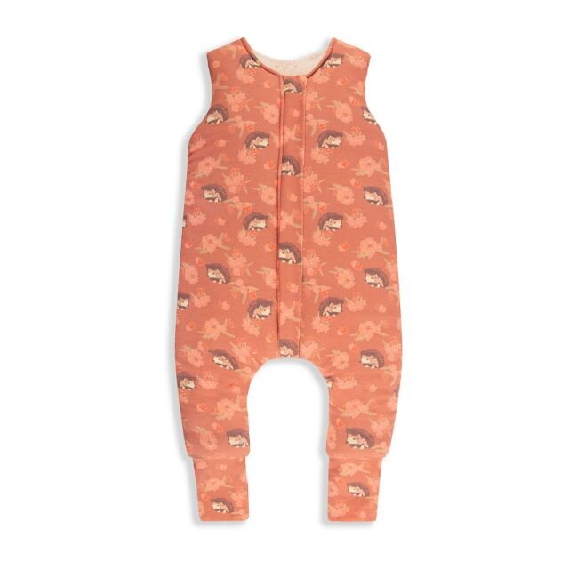 Nor Pufos Sac de dormit cu 2 fete din bumbac cu picioare 6-12 luni Animale de Epoca AriciCream Sleepee 2.5 Tog