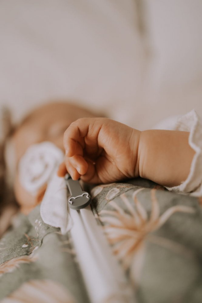 Nor Pufos Sac de dormit din bumbac 0-24 luni Grow with me Boho Green Sleepee 25 tog