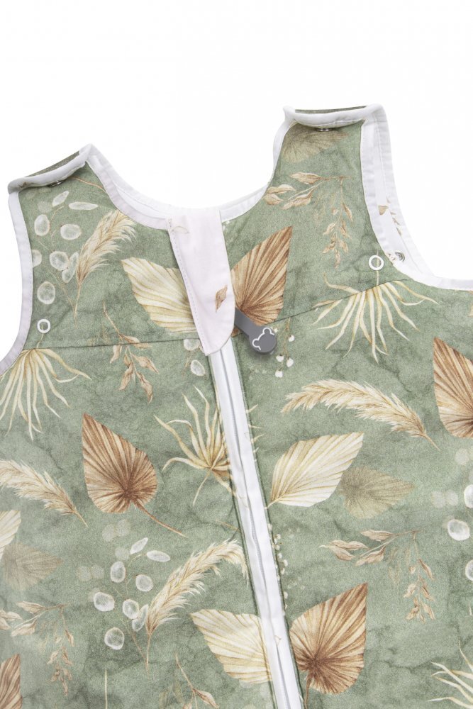 Nor Pufos Sac de dormit din bumbac 0-24 luni Grow with me Boho Green Sleepee 25 tog