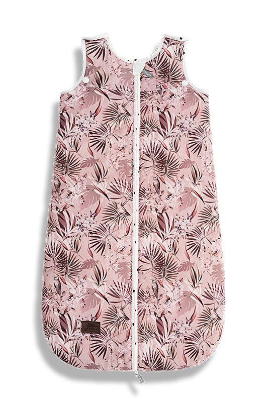 Nor Pufos Sac de dormit din bumbac 0-24 luni Grow with me Jungle Pink Sleepee 25 Tog