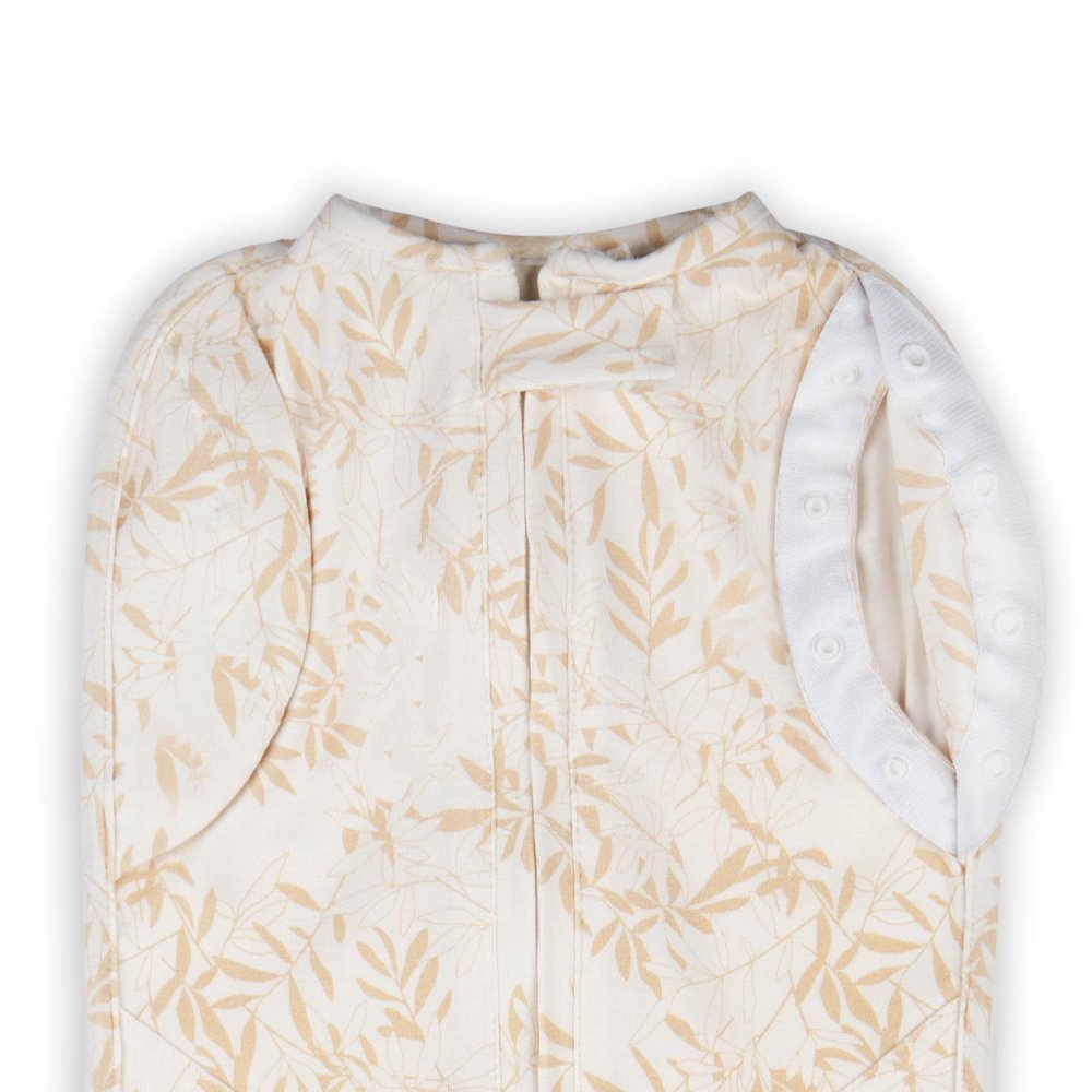 Nor Pufos Saculet din bumbac Swaddle pentru infasat + caciulita Second Step Bamboo Sleepee