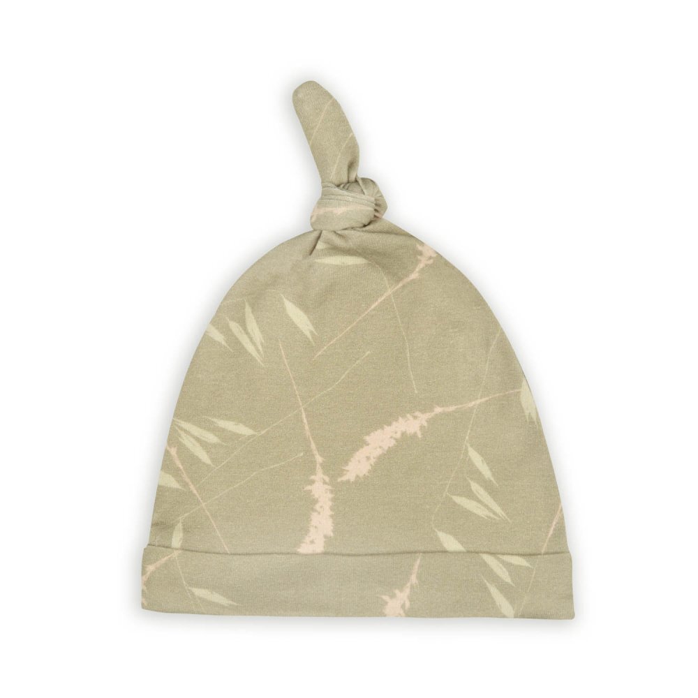 Nor Pufos Saculet din bumbac Swaddle pentru infasat Nou nascut + caciulita First Step Meadow