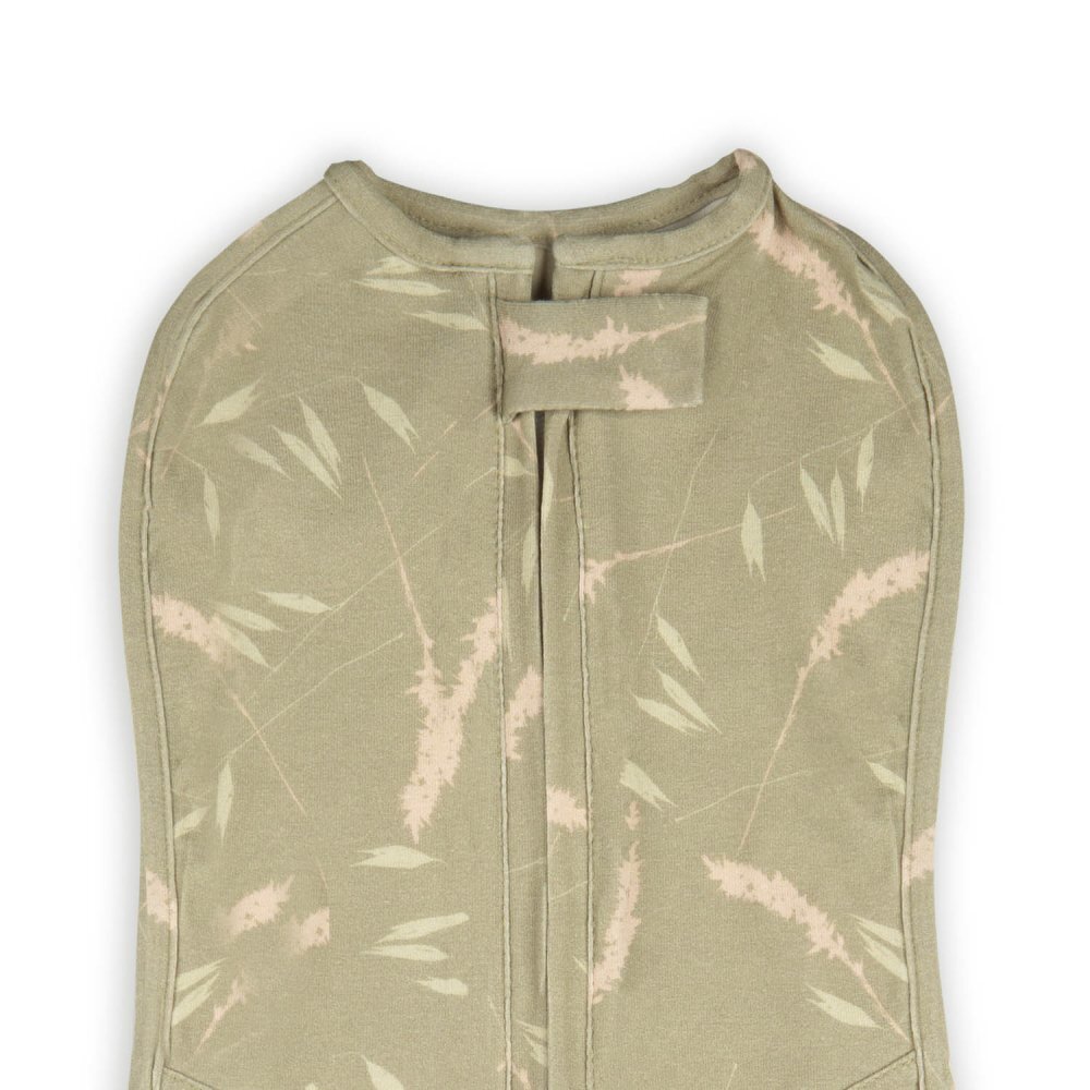 Nor Pufos Saculet din bumbac Swaddle pentru infasat Nou nascut + caciulita First Step Meadow