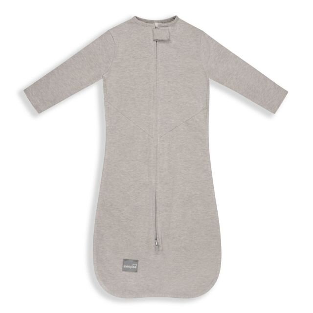 Nor Pufos Saculet Swaddle pentru infasat din bumbac + caciulita Beige Sleepee